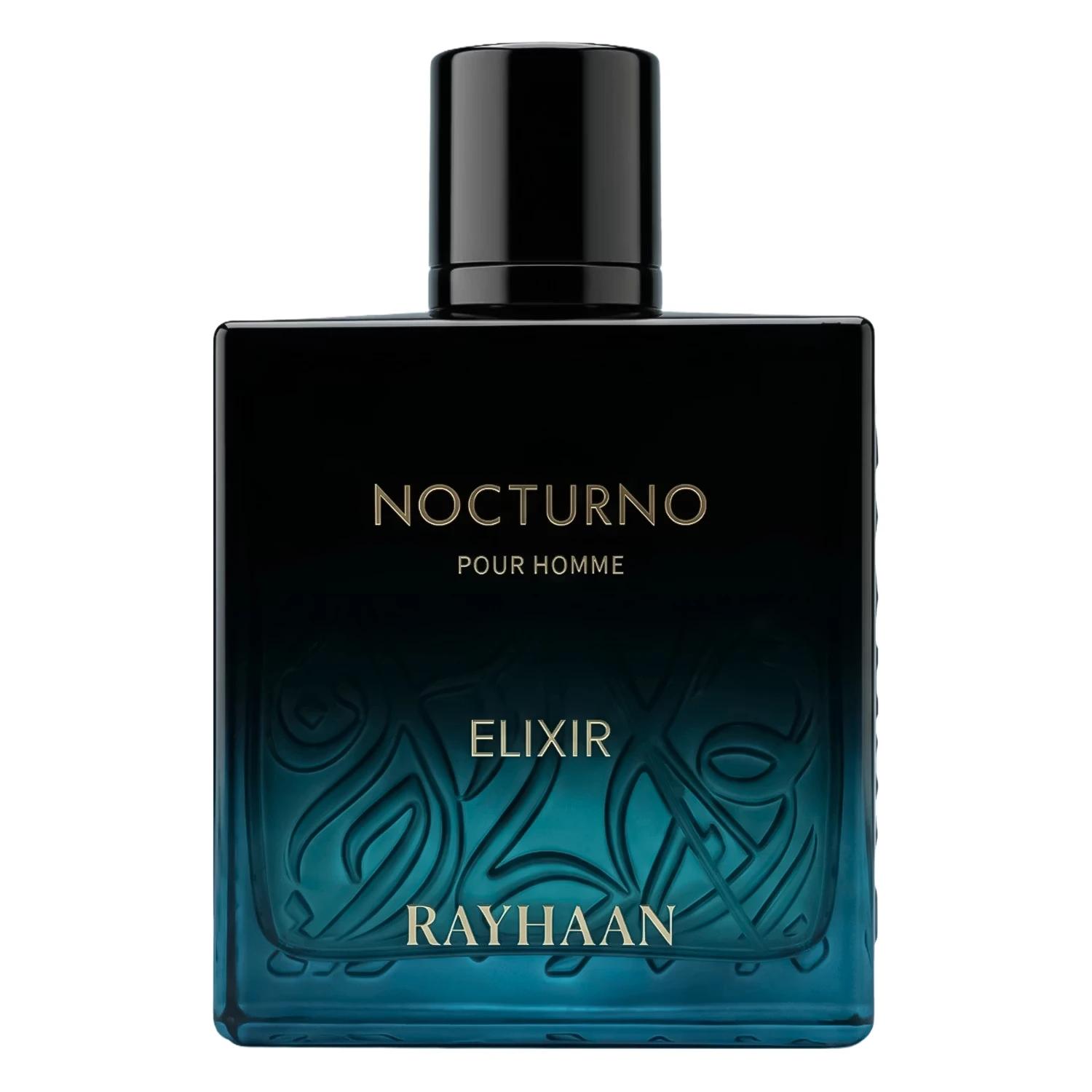 Perfume Rayhaan Nocturno Elixir Eau De Parfum Masculino 100ml - Imagen 2