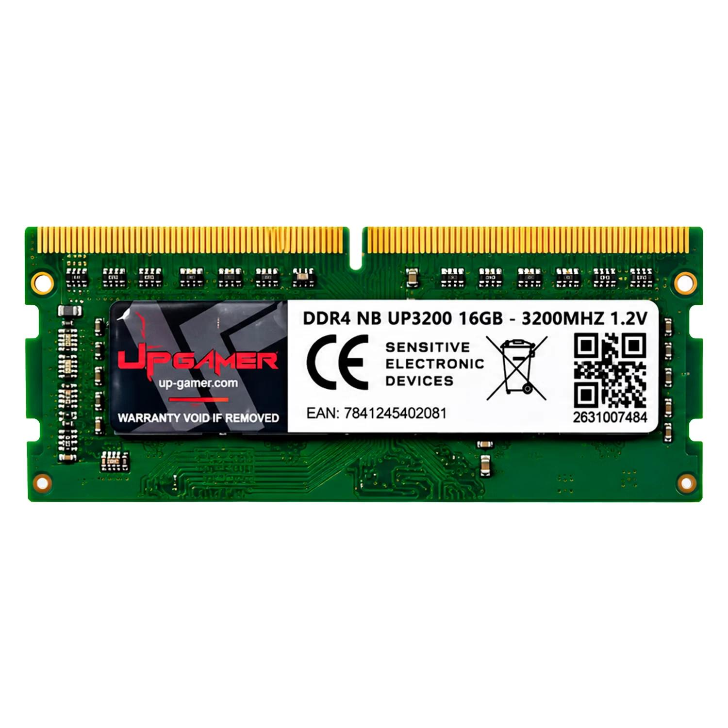 Memoria RAM UP Gamer 16GB DDR4 3200MT/s Para Notebook