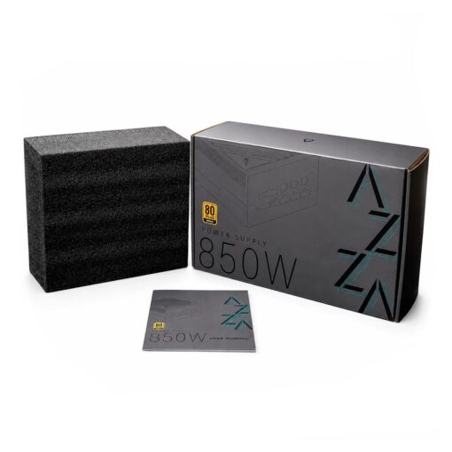 Fuente de Poder Azza Psaz-850g Atx 850w 80plus Gold Full Modular - Blanco