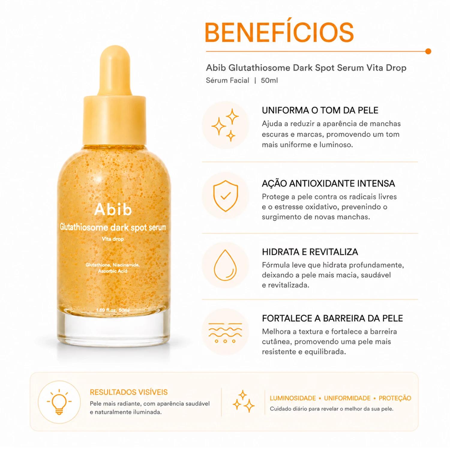 Sérum Abib Glutathiosome Dark Spot Vita Drop 50ml - Imagen 3