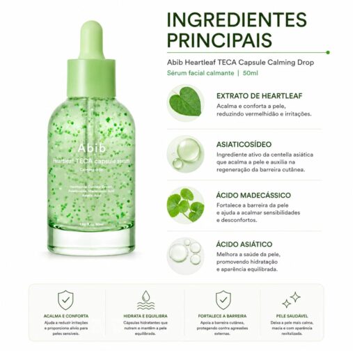 Alternative view of Sérum Abib Heartleaf Teca Capsule Calming Drop 50ml