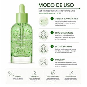 Sérum Abib Heartleaf Teca Capsule Calming Drop 50ml - Imagen 4