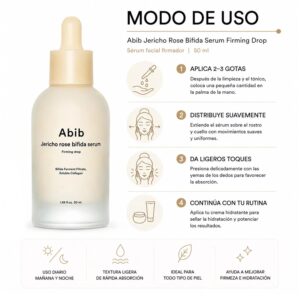 Sérum Abib Jericho Rose Bifida Firming Drop 50ml - Imagen 4