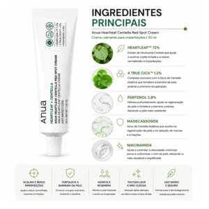 Creme Anua Heartleaf Centella Red Spot 30g - Imagen 2