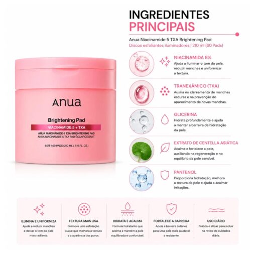 Alternative view of Máscara para Contorno dos Olhos Anua Niacinamide 5 TXA Brightening - 60 Unidades