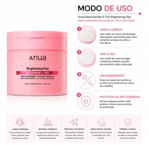 Máscara para Contorno dos Olhos Anua Niacinamide 5 TXA Brightening - 60 Unidades - Imagen 4