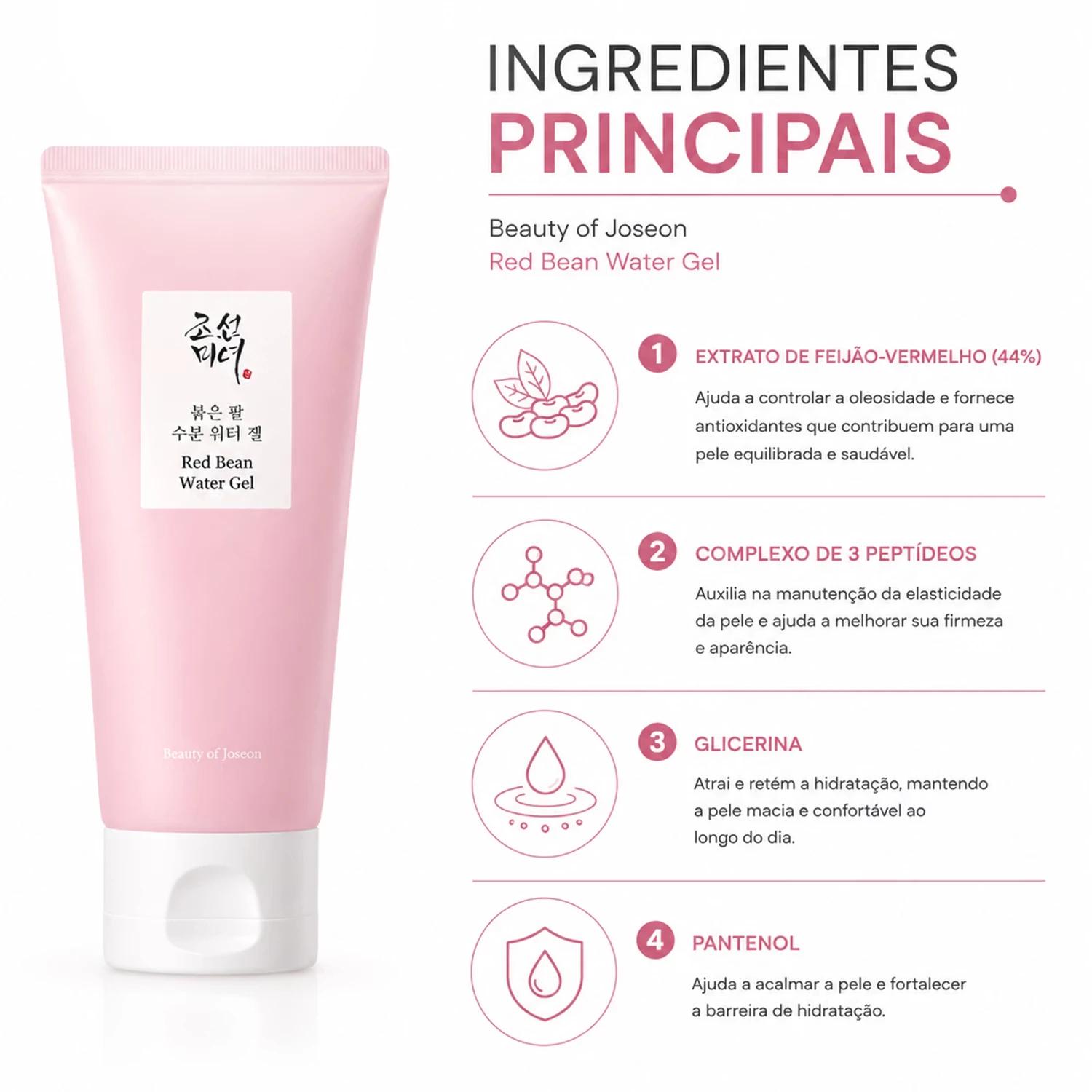 Gel Beauty of Joseon Red Bean Water 100ml - Imagen 2