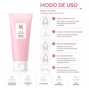 Gel Beauty of Joseon Red Bean Water 100ml - Imagen 4