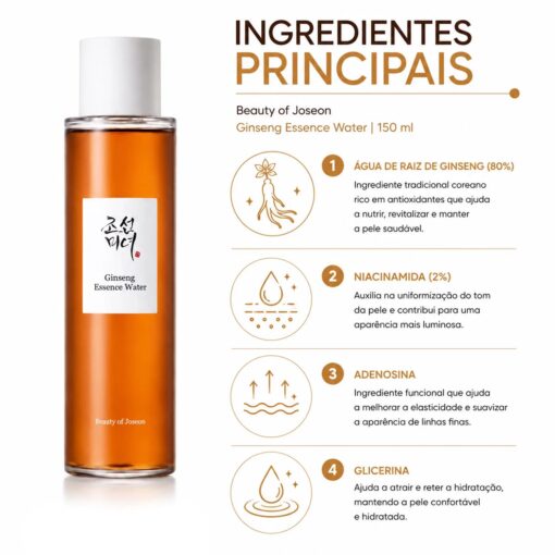 Alternative view of Essência Facial Beauty of Joseon Ginseng Water 150ml