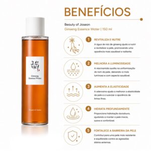 Essência Facial Beauty of Joseon Ginseng Water 150ml - Imagen 3