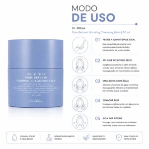 Bálsamo de Limpeza Facial Dr. Althea Pore Refresh Grinding Cleansing Balm 50ml - Imagen 4