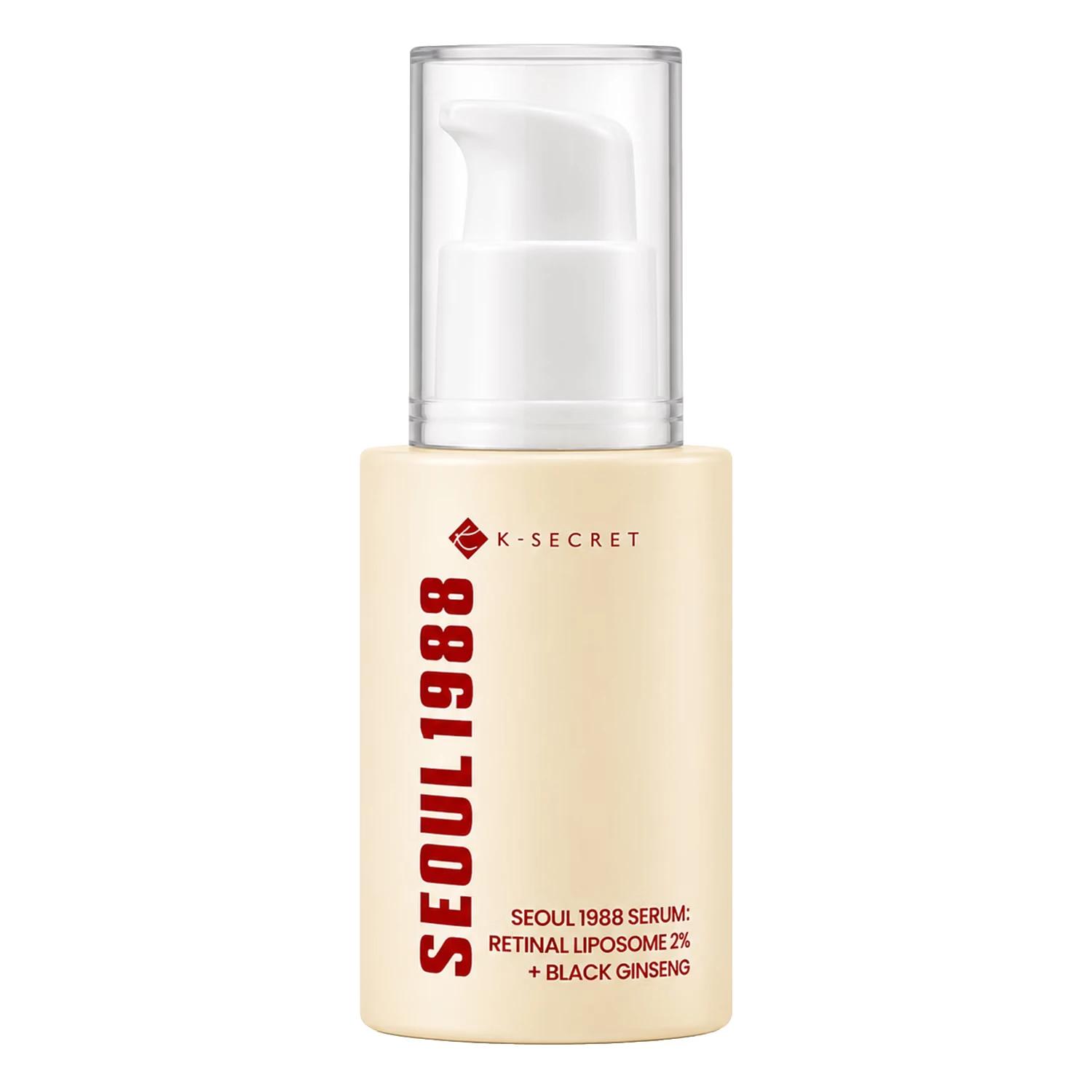 Sérum K-secret Seoul 1988 Retinal Liposome 2% + Black Ginseng 30ml
