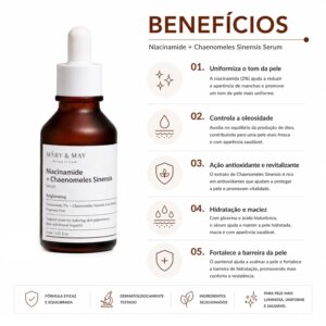 Sérum Mary & May Niacinamide + Chaenomeles Sinensis 30ml - Imagen 3