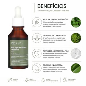 Sérum Mary & May Houttuynia Cordata + Tea Tree 30ml - Imagen 3