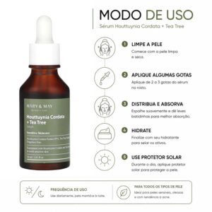 Sérum Mary & May Houttuynia Cordata + Tea Tree 30ml - Imagen 4