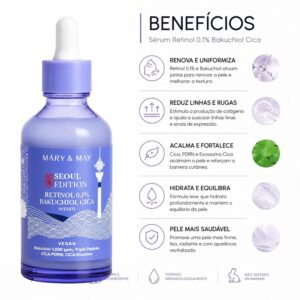 Sérum Facial Mary & May Retinol 0.1% Bakuchiol Cica 80ml - Imagen 4
