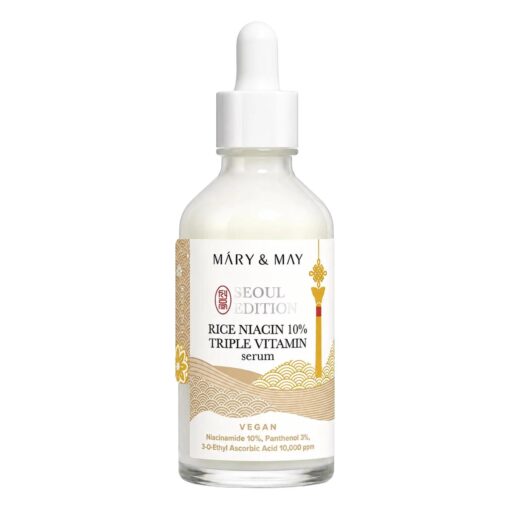 Sérum Mary & May Seoul Edition Rice Niacin 10% Triple Vitamin 80ml