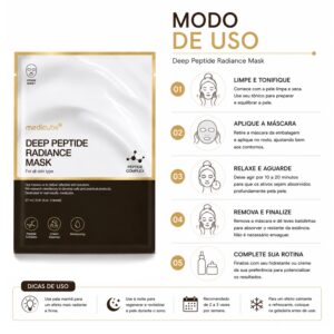 Máscara Facial Medicube Deep Peptide Radiance Mask 27ml - Imagen 4