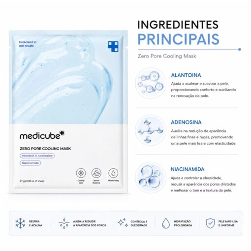 Alternative view of Máscara Facial Medicube Zero Pore Cooling Mask 27g