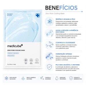 Máscara Facial Medicube Zero Pore Cooling Mask 27g - Imagen 3