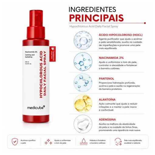 Alternative view of Spray Facial Medicube Hypochlorous Acid Daily 125ml
