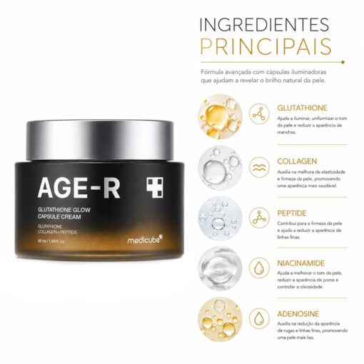 Alternative view of Creme Cápsula Medicube Age-r Glutathione Glow 50ml