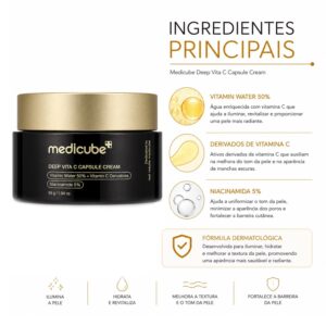 Creme Facial Medicube Deep Vita C Capsule Cream 55g - Imagen 2