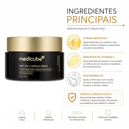Alternative view of Creme Facial Medicube Deep Vita C Capsule Cream 55g