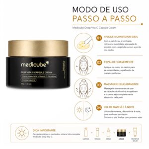 Creme Facial Medicube Deep Vita C Capsule Cream 55g - Imagen 4