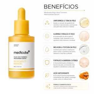 Sérum Medicube Kojic Acid Turmeric Niacinamide 30ml - Imagen 3