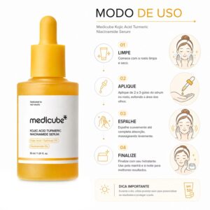 Sérum Medicube Kojic Acid Turmeric Niacinamide 30ml - Imagen 4