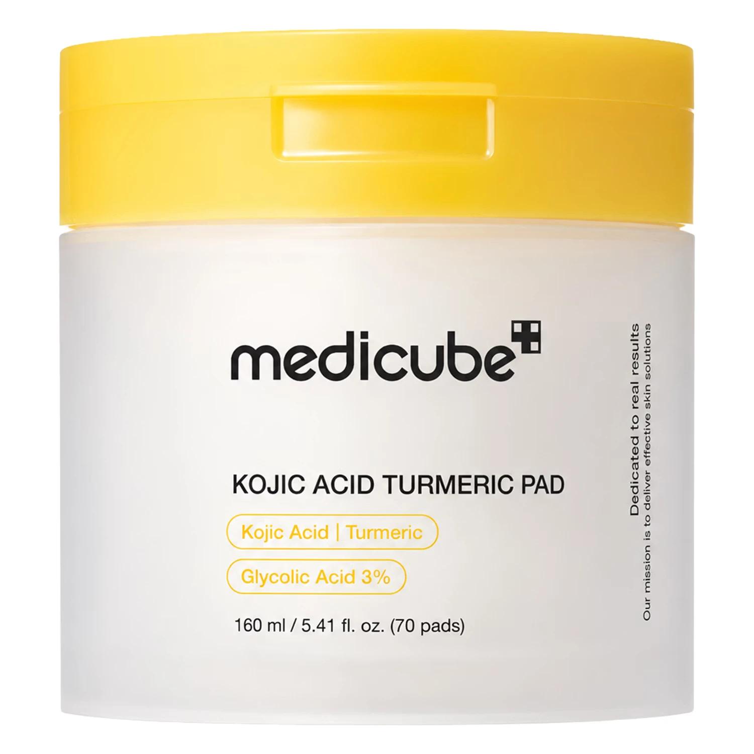 Máscara Para Contorno Dos Ojos Medicube Kojic Acid Turmeric - 70 Unidades