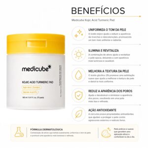 Máscara Para Contorno Dos Ojos Medicube Kojic Acid Turmeric - 70 Unidades - Imagen 3