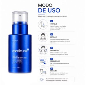Sérum Facial Medicube One Day Exosome Shot Pore Ampoule 2000 30ml - Imagen 4