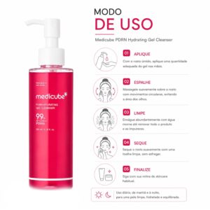 Gel De Limpieza Facial Medicube PDRN Hydrating Gel Cleanser 200ml - Imagen 4