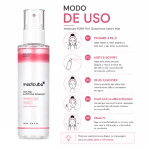 Sérum Facial Medicube PDRN Pink Glutathione Serum Mist 100ml - Imagen 3