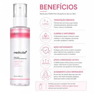 Sérum Facial Medicube PDRN Pink Glutathione Serum Mist 100ml - Imagen 4
