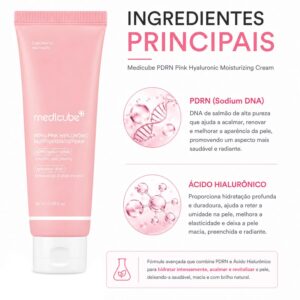 Creme Facial Medicube PDRN Pink Hyaluronic Moisturizing 50ml - Imagen 2