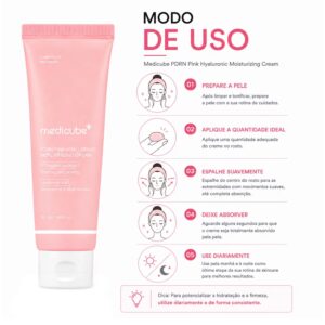 Creme Facial Medicube PDRN Pink Hyaluronic Moisturizing 50ml - Imagen 4