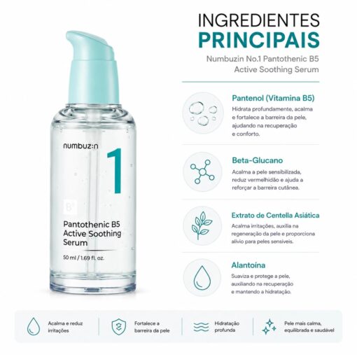Alternative view of Sérum Numbuzin No.1 Pantothenic B5 Active Soothing 50ml