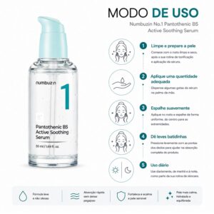 Sérum Numbuzin No.1 Pantothenic B5 Active Soothing 50ml - Imagen 4