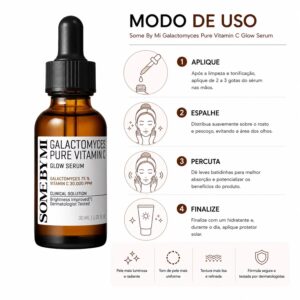 Sérum Some By Mi Galactomyces Pure Vitamin C Glow 30ml - Imagen 4
