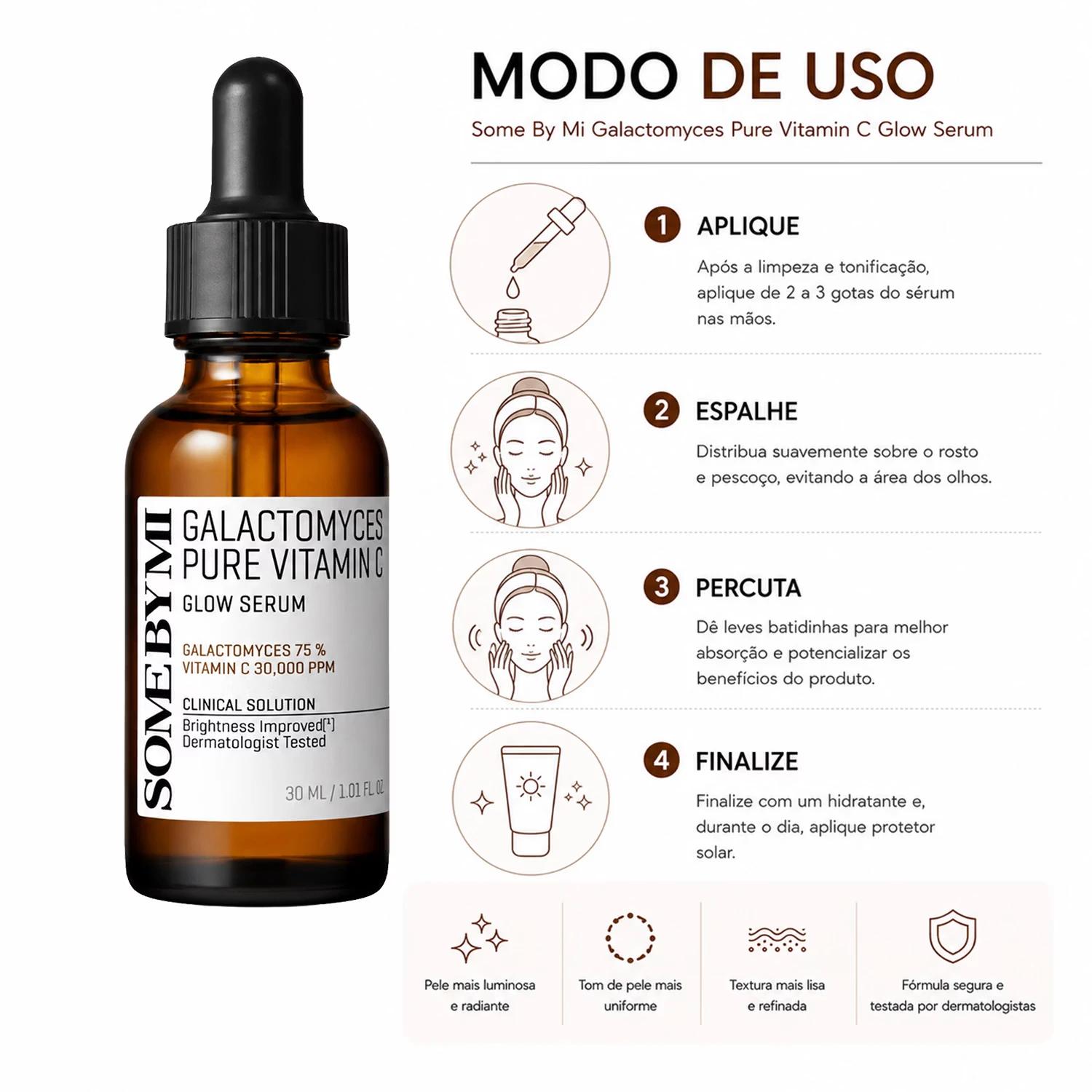 Sérum Some By Mi Galactomyces Pure Vitamin C Glow 30ml - Imagen 4