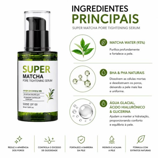 Alternative view of Sérum Some By Mi Super Matcha Pore Tightening 50ml