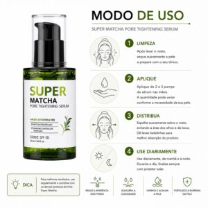 Sérum Some By Mi Super Matcha Pore Tightening 50ml - Imagen 4