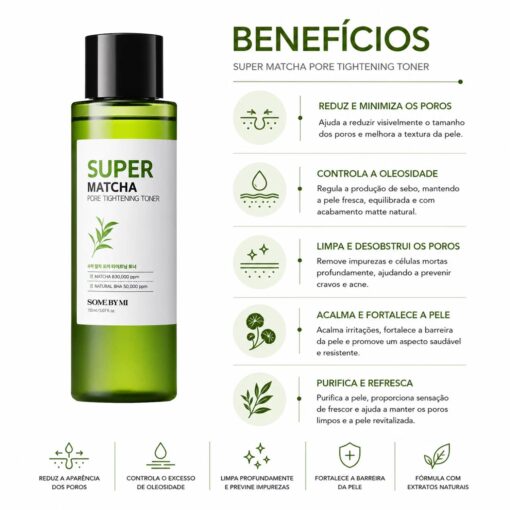 Alternative view of Tónico Facial Some By Mi Super Matcha Pore Tightening 150ml