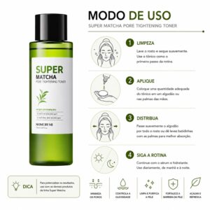 Tónico Facial Some By Mi Super Matcha Pore Tightening 150ml - Imagen 4