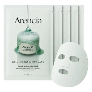 Máscara Facial Arencia Holy Hyssop Sheet 27ml