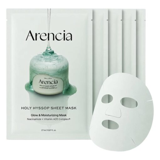 Máscara Facial Arencia Holy Hyssop Sheet 27ml