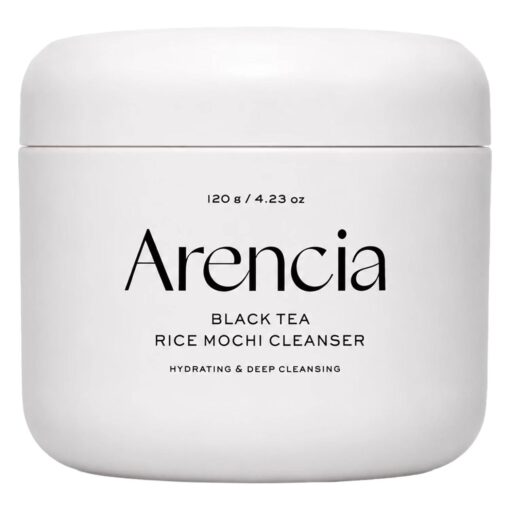 Gel De Limpieza Facial Arencia Black Tea Rice Mochi Cleanser 120g